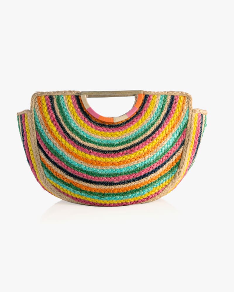 Front of a size None Capri Handbag in Multi by Shiraleah. | dia_product_style_image_id:242872